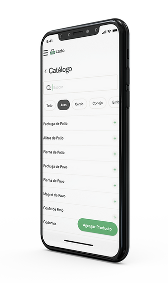 Cado App — Catálogo digital del proveedor